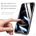 Miniatyrbild 3 av 4: TD® Magnetic Suction Mobiltelefonfodral för iPhone 12pro Aluminiumlegering Dubbelglas Skyddsfodral