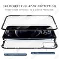 Miniatyrbild 2 av 4: TD® Magnetic Suction Mobiltelefonfodral för iPhone 12pro Aluminiumlegering Dubbelglas Skyddsfodral