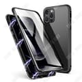 Miniatyrbild 1 av 4: TD® Magnetic Suction Mobiltelefonfodral för iPhone 12pro Aluminiumlegering Dubbelglas Skyddsfodral