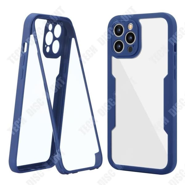 TD® All-inclusive 360° mobiltelefonfodral för Apple 13pro tunt hål skalfilm inbyggt skyddsfodral