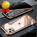 Miniatyrbild 1 av 4: TD® 2pack Lämplig för iPhone12 telefonfodral med dubbelsidig Apple 12 Pro skyddande magnetisk metallram