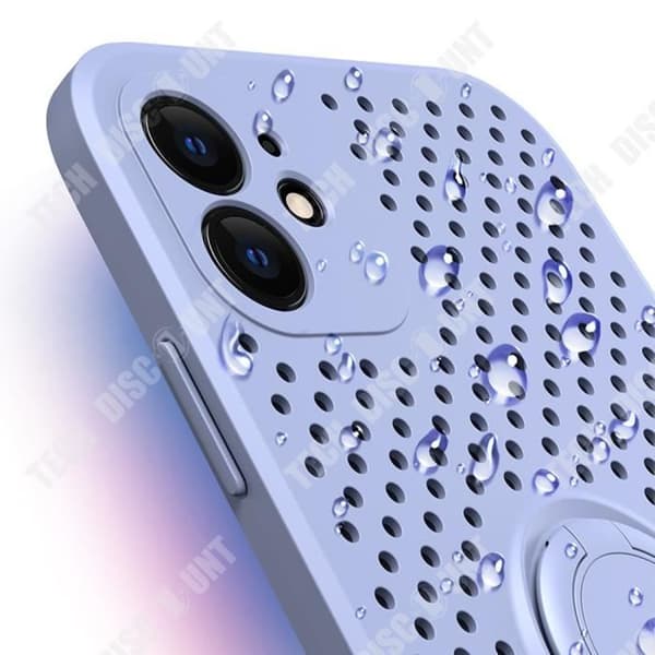 TD® Skyddsfodral Lämplig för iPhone 12Pro Värmeavledning Fingerringhållare Design på hög nivå