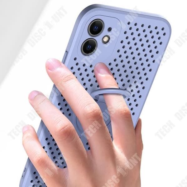 TD® Skyddsfodral Lämplig för iPhone 12Pro Värmeavledning Fingerringhållare Design på hög nivå