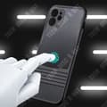 Miniatyrbild 3 av 4: TD® Silikontelefonfodral för iPhone 12 Promax Icke-fingeravtryck Bekvämt känsla AI-fallskydd