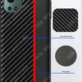 Miniatyrbild 4 av 4: TD® Lämplig för OnePlus9Pro mobiltelefonfodral kolfiber skyddande skal anti-fall skyddande skal