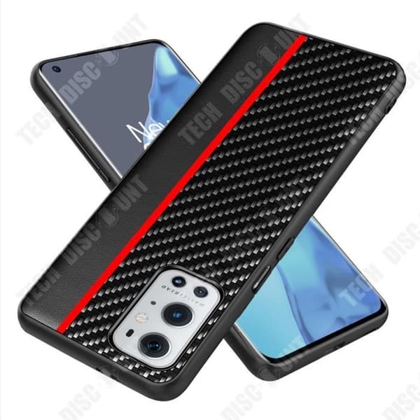 TD® Lämplig för OnePlus9Pro mobiltelefonfodral kolfiber skyddande skal anti-fall skyddande skal