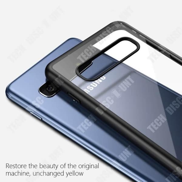 TD® Samsung Galaxy S10 mobiltelefonfodral silikon genomskinligt anti-fall mobiltelefon skyddsfodral all com