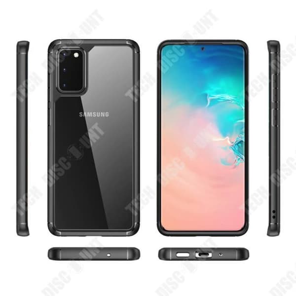 TD® Samsung Galaxy S20 telefonfodral Transparent stötsäkert silikonfodral Stötsäkert telefonfodral