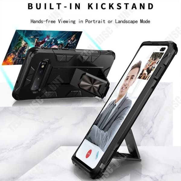 TD® för Samsung Galaxy S10 Mobiltelefonfodral Magnetisk silikon Bil Anti-fall remhållare