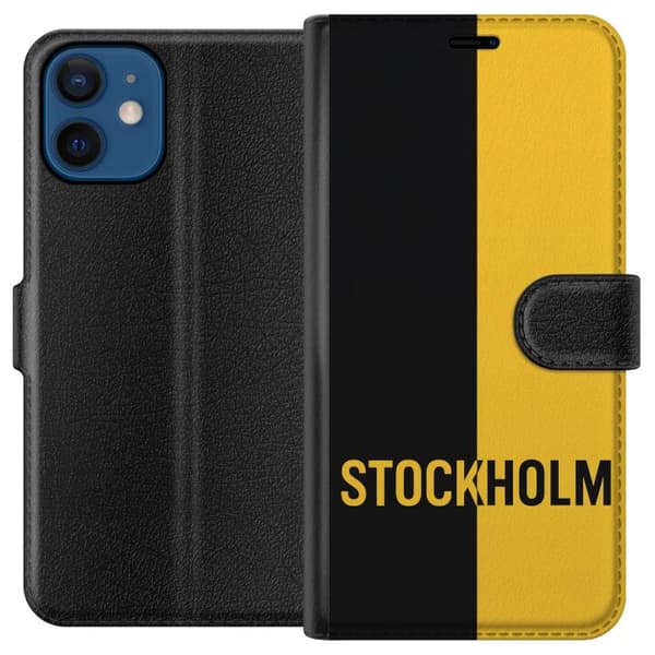 Apple iPhone 12  Tegnebogsetui Stockholm – fodbold