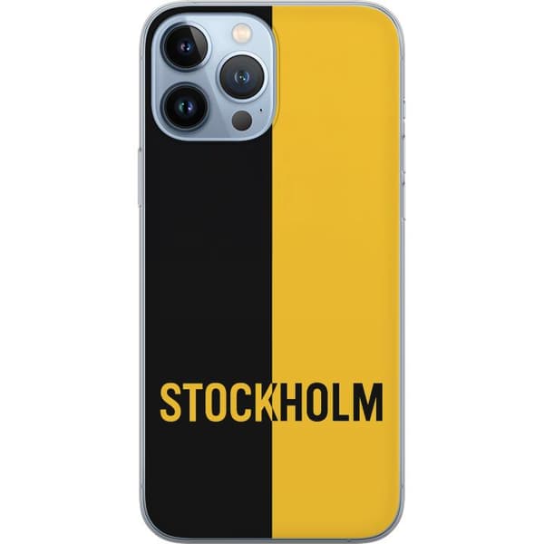 Apple iPhone 13 Pro Max Gennemsigtig cover Stockholm – fodbold