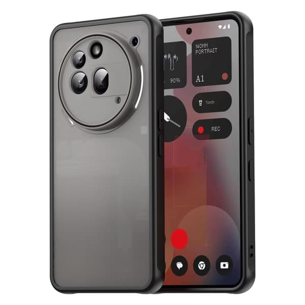 SKALO Nothing Phone (3a) Pro 5G Color Bumper Frosted Skal - Svart