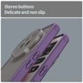 Miniatyrbillede 6 af 9: SKALO Nothing Phone (3a) Pro 5G Color Bumper Frosted Cover - Lilla