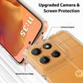 Pikkukuva 6 / 7: SKALO Motorola Moto G15 Power TPU+Akryyli Suojakuori - Läpinäkyvä