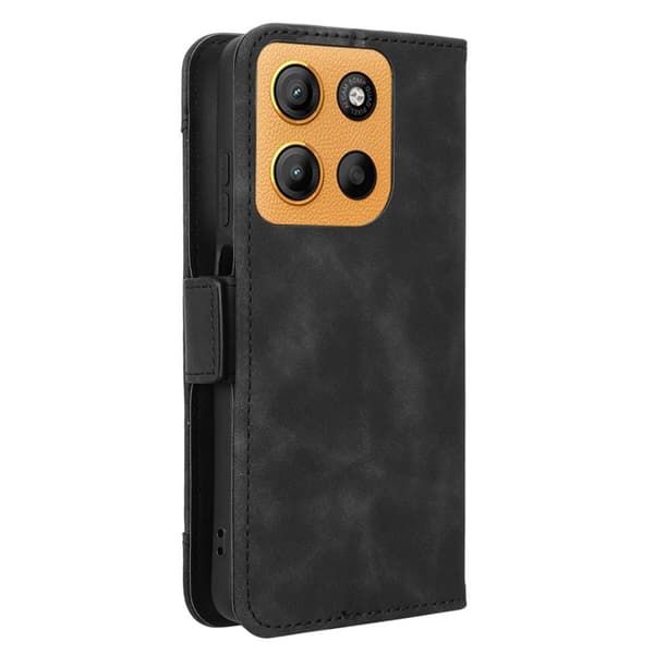 SKALO Motorola Moto G15 Power 6-FACK Plånboksfodral - Svart