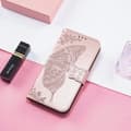 Pikkukuva 5 / 6: SKALO Nothing Phone (3a) 5G Mandala Butterfly Lompakkokotelo - Ruusukulta