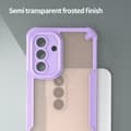 Pikkukuva 4 / 10: SKALO Samsung A26 5G Armor Hybrid Frosted Suojakuori - Violetti