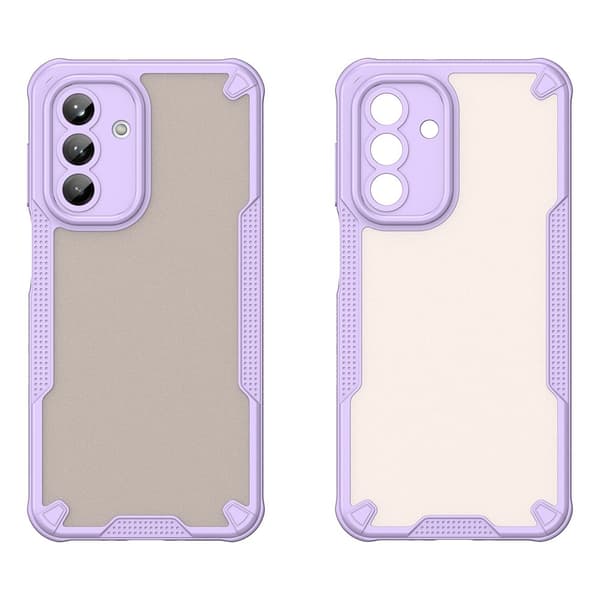 SKALO Samsung A26 5G Armor Hybrid Frosted Suojakuori - Violetti