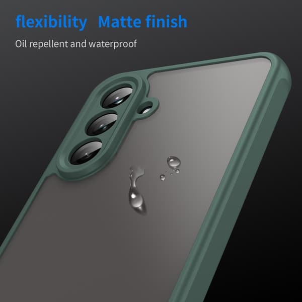 SKALO Samsung A26 5G Color Bumper Frosted Cover - Grøn