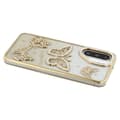 Miniatyrbild 5 av 6: SKALO Samsung A26 5G Butterfly Rhinestones Skal - Guld