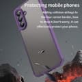 Pikkukuva 4 / 9: SKALO Samsung A26 5G Color Bumper Frosted Suojakuori - Violetti