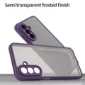 Pikkukuva 5 / 9: SKALO Samsung A26 5G Color Bumper Frosted Suojakuori - Violetti
