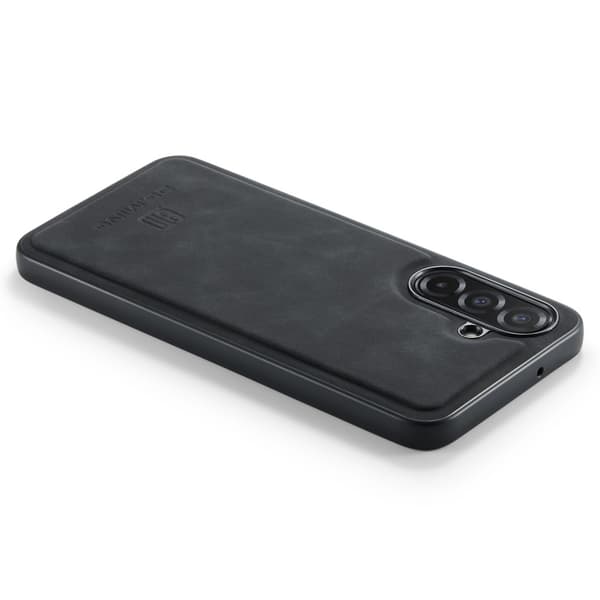 DG MING Samsung A26 5G Premium PU-Läder Hybrid Skal - Svart
