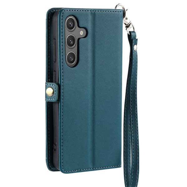 SKALO Samsung A26 5G PU-Läder Envelope Plånboksfodral - Grön