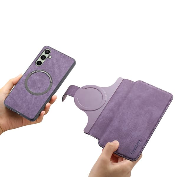 SKALO Samsung A26 5G CASENEO MW-03 Flip Cover - Lilla