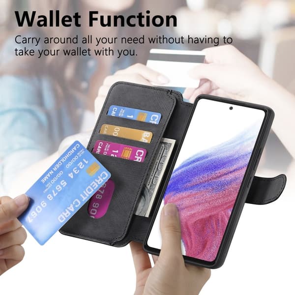 SKALO Samsung A26 5G CASENEO MW-03 Flip Cover - Sort