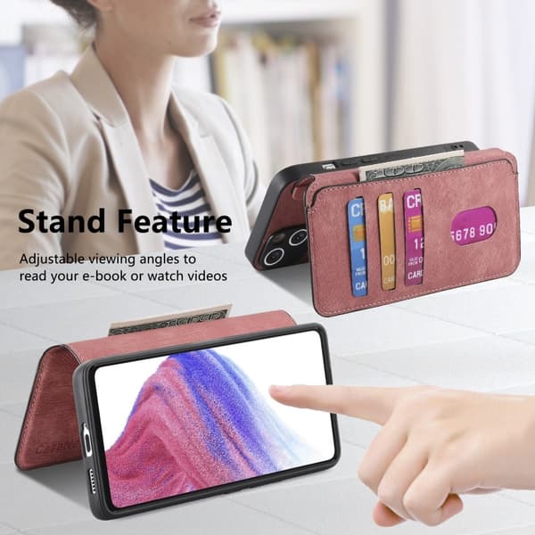 SKALO Samsung A26 5G CASENEO MW-03 Flip Cover - Pink