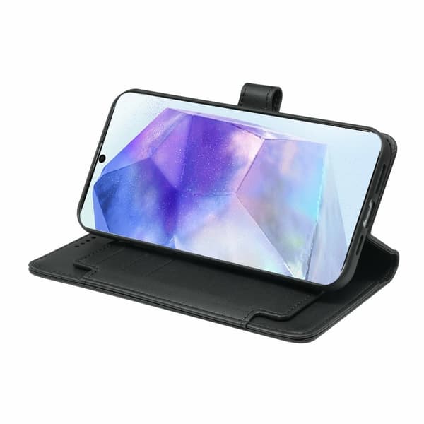 SKALO Samsung A26 5G 9-RUM Flip Cover - Sort