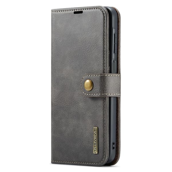 DG MING Samsung A26 5G 2-i-1 Magnet Flip Cover - Grå