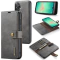 Miniatyrbillede 1 af 9: DG MING Samsung A26 5G 2-i-1 Magnet Flip Cover - Grå