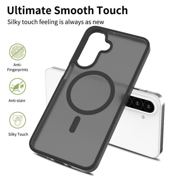 SKALO Samsung A26 5G Skin-touch Hybrid Cover - Lilla