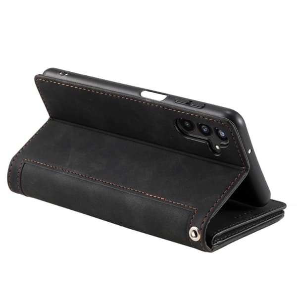 SKALO Samsung A26 5G Big Wallet 9-LOMMER Flip Cover - Sort