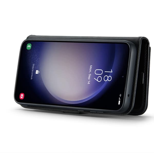 DG MING Samsung A36 5G 2-i-1 Magnet Flip Cover - Sort