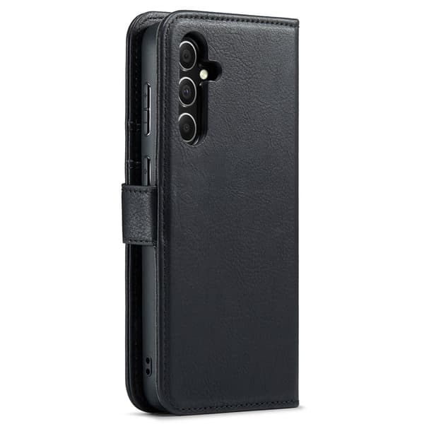 DG MING Samsung A36 5G 2-i-1 Magnet Flip Cover - Sort
