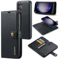 Miniatyrbillede 1 af 9: DG MING Samsung A36 5G 2-i-1 Magnet Flip Cover - Sort