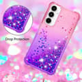 Miniatyrbillede 5 af 7: SKALO Samsung A36 5G Kviksand Glitter Cover - Pink-Lilla