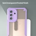 Miniatyrbillede 4 af 10: SKALO Samsung A36 5G Armor Hybrid Frosted Cover - Lilla