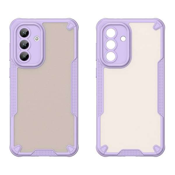 SKALO Samsung A36 5G Armor Hybrid Frosted Cover - Lilla