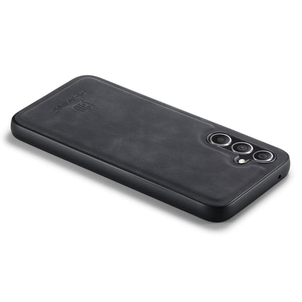 DG MING Samsung A36 5G Premium PU-Läder Hybrid Skal - Svart