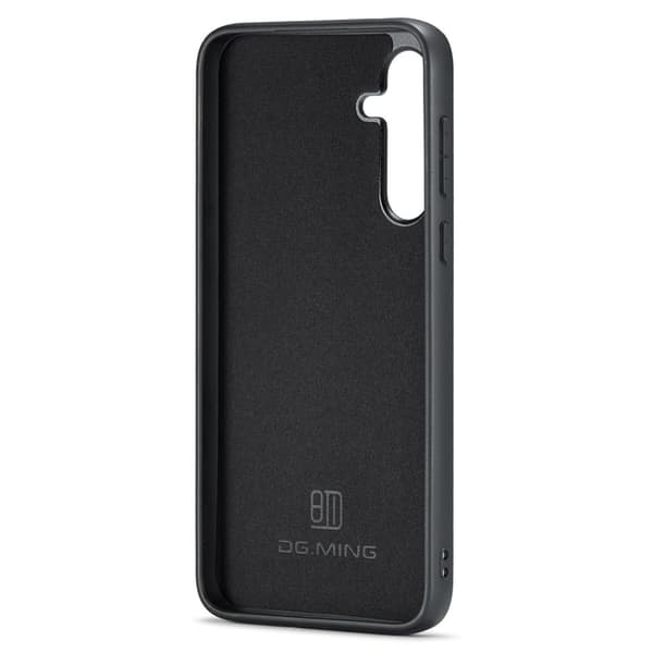 DG MING Samsung A36 5G Premium PU-Läder Hybrid Skal - Svart
