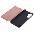 Miniatyrbillede 4 af 6: SKALO Samsung A36 5G Clear View Flip Cover - Rosa guld