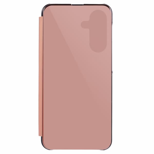 SKALO Samsung A36 5G Clear View Flip Cover - Rosa guld