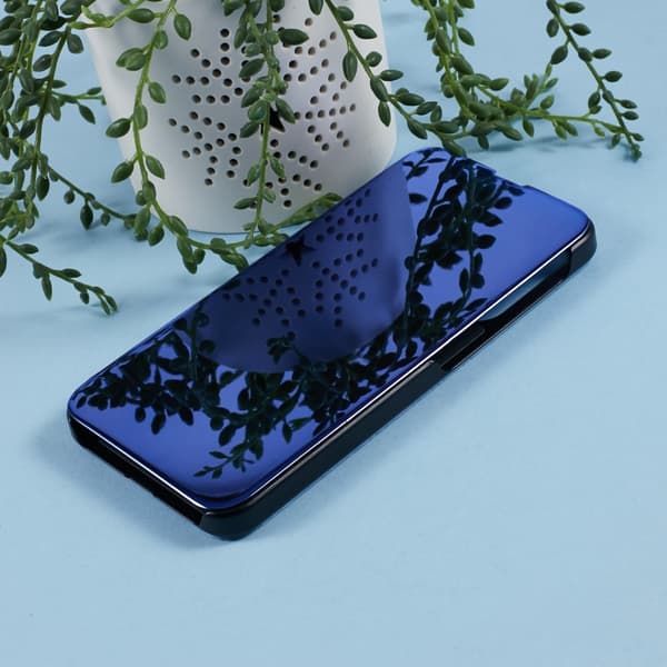SKALO Samsung A36 5G Clear View Flip Cover - Blå