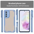 Miniatyrbillede 8 af 10: SKALO Samsung A36 5G Armor Hybrid Frosted Cover - Blå
