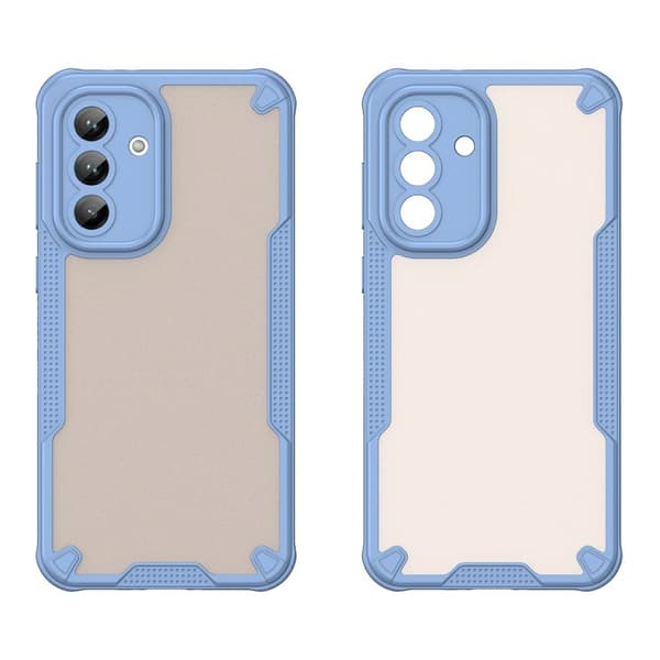 SKALO Samsung A36 5G Armor Hybrid Frosted Cover - Blå