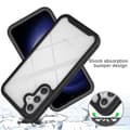 Miniatyrbillede 4 af 5: SKALO Samsung A36 5G Shockproof Clear Hybrid+Skærmbeskyttelse Cover - Lilla
